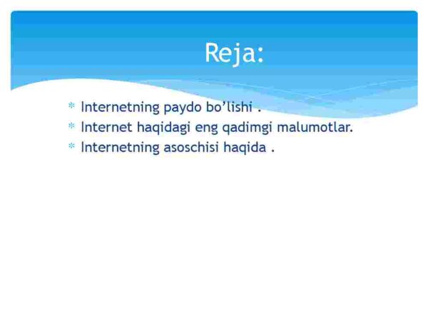 Internet va uning rivojlanish tarixi - Image 2
