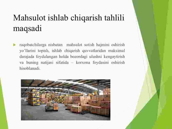 Xo'jalik yurituvchi sub'ektlarning mahsulot ( ish, xizmat ) ishlab chiqarish va sotish hajmini tahlili - Image 4