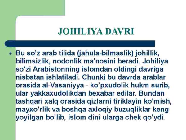 Islom dini tarixi va falsafasi - Image 3