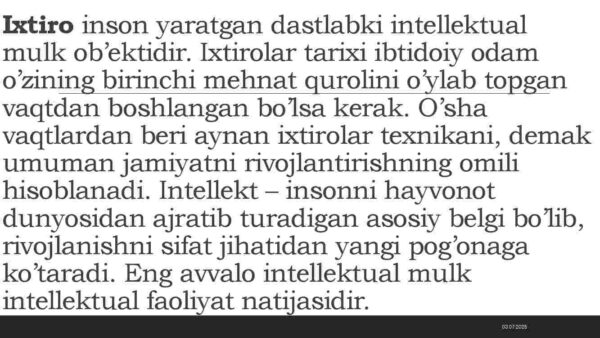 Ixtiro patenti va litsenziyalash - Image 3