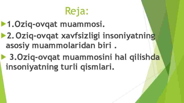 Gilaballashuv sharoitida jahon oziq-ovqat bozorida o'zgarishlar - Image 2
