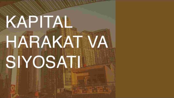 Kapital harakati va siyosati