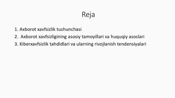 Milliy va xalqaro darajada kiberxavfsizlik - Image 2