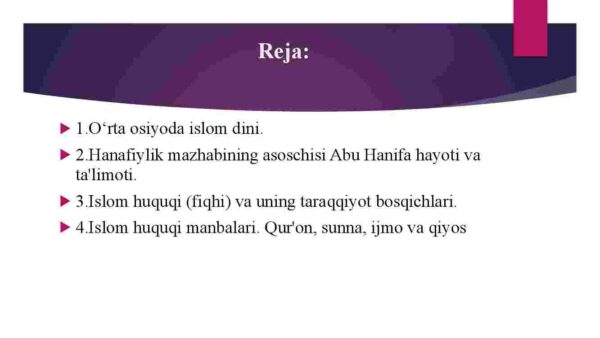 Markaziy Osiyo tarixida Hanafiya mazxabining o'rni - Image 2