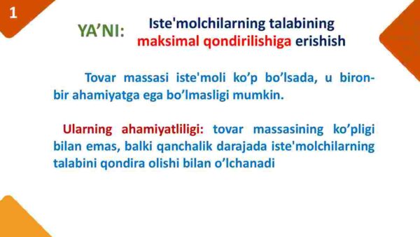 Mahsulot, xizmat ko'rsatish va iste'molchilar haqida tushuncha - Image 4