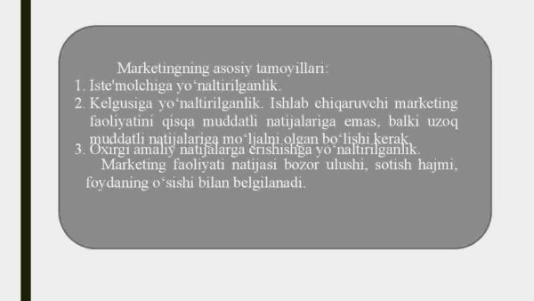 Marketingning funksiyalari, vazifalari va tamoyillari - Image 4