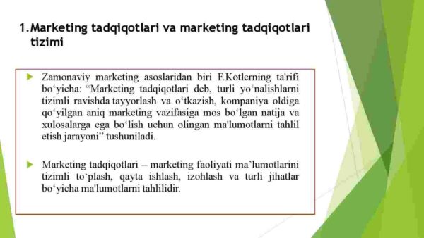 Marketing tadqiqotlari va axborotlar tizimi - Image 3