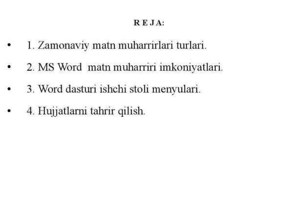 Matnli axborotlarni qayta ishlash texnologiyalari - Image 2
