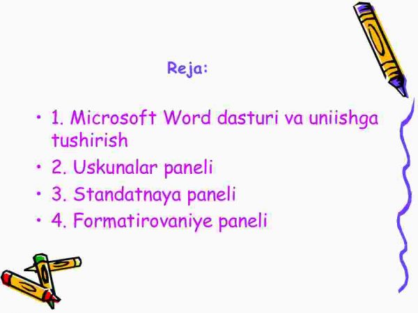 Matn axborotlarini qayta ishlash texnologiyalari - Image 2