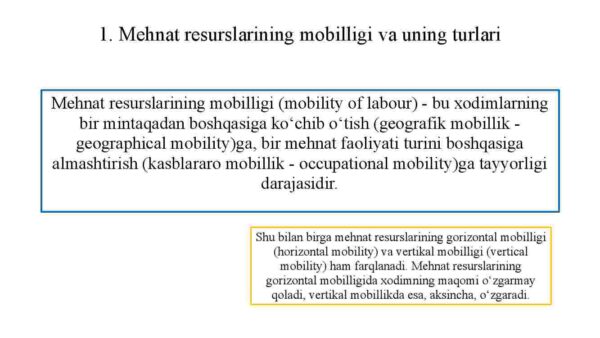 Mehnat bozorida mehnat resurslarining mobilligi va migratsiyasi - Image 3