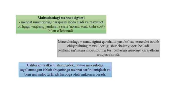 Mehnat samaradorligi va uning omillari - Image 3