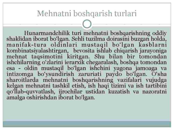 Mehnatni boshqarish usullari - Image 4