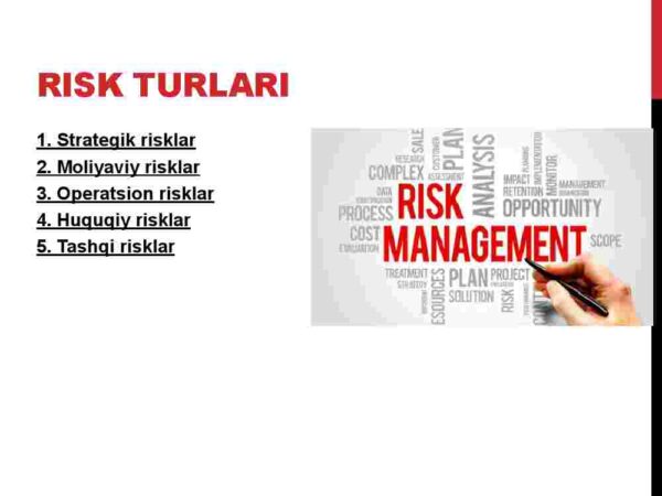 Menejmentda Risklarni boshqarish - Image 3