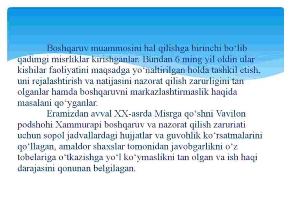 Menejmentning rivojlanish tarixi va hozirgi holati - Image 4