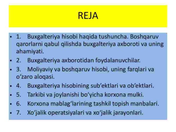 Moliyaviy hisob faniga kirish - Image 2