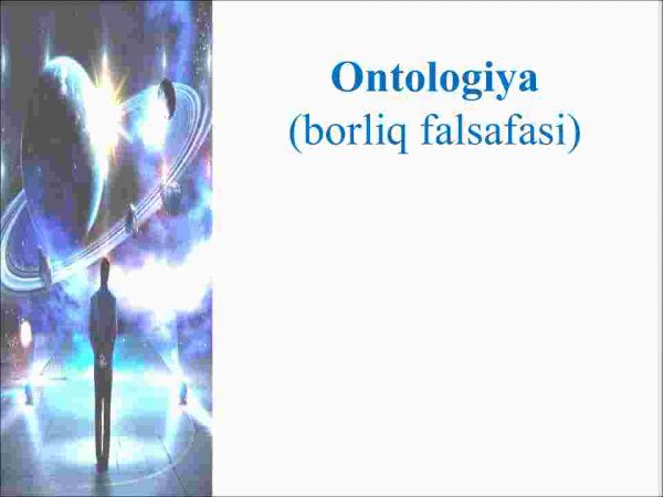 Ontologiya  (borliq falsafasi)
