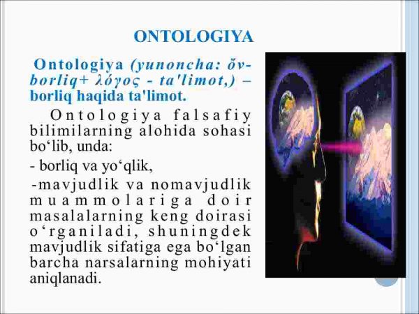 Ontologiya  (borliq falsafasi) - Image 3