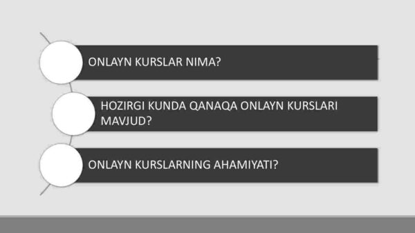 Onlayn elektron kurslarda darslar va ma'lumotlarni olish va o'qish ko'nikmalariga ega bo'lish - Image 2