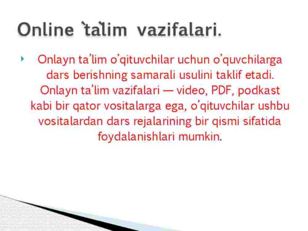 Online ta'lim platformalarida ishlash - Image 4