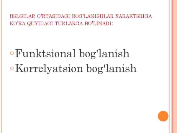 O'zaro bog'lanishlarni statistik o'rganish - Image 4
