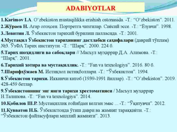 O'zbekiston Respublikasi mustaqilligini e'lon qilinishi va uning tarixiy ahamiyati - Image 3