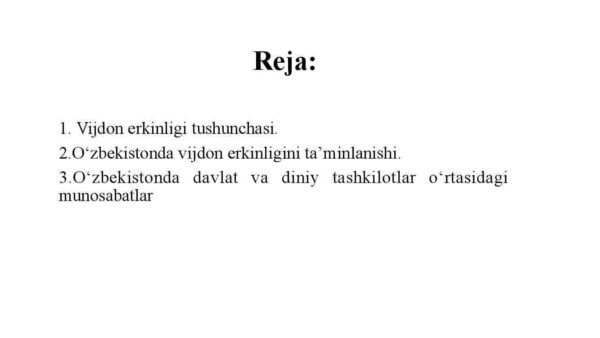 O'zbekistonda faoliyat yurituvchi diniy tashkilotlar - Image 2