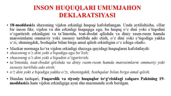 O'zbekistonda faoliyat yurituvchi diniy tashkilotlar - Image 3