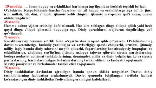O'zbekistonda faoliyat yurituvchi diniy tashkilotlar - Image 4