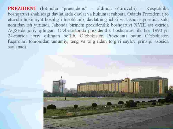 O'zbekistonda huquqiy siyosiy islohotlarning amalga oshirilishi, demokratik jamiyatni shakllantirish yo'lidagi islohotlar - Image 4