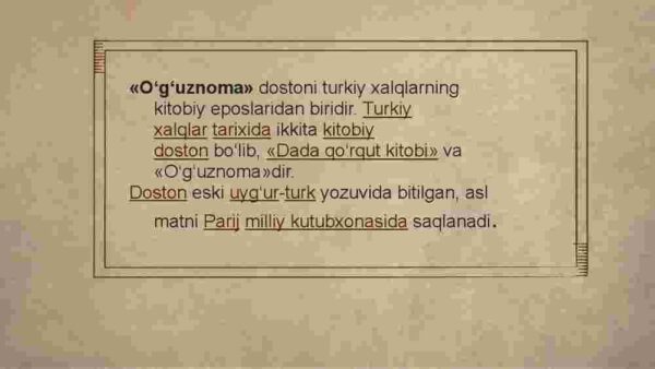 O'g'uznoma haqida ma'lumot - Image 4