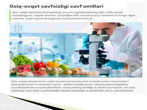 Oziq-ovqat xavfsizligi va qishloq ho'jaligini rivojlantirish - Image 3