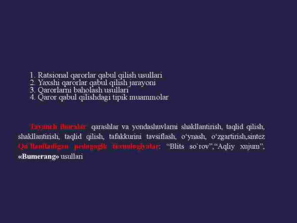 Qarorlarni boshqalar bilan bo'lishish va ularni ergashtirish - Image 2