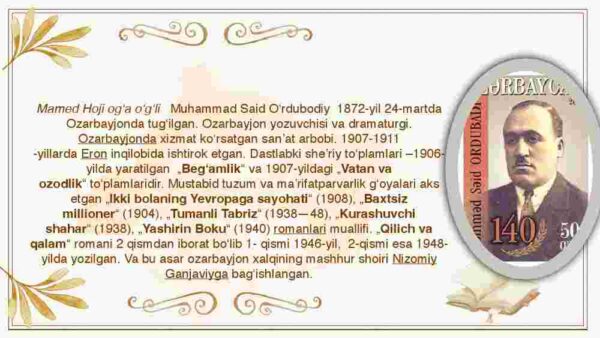 'Qilich va qalam' tarixiy romani - Image 4