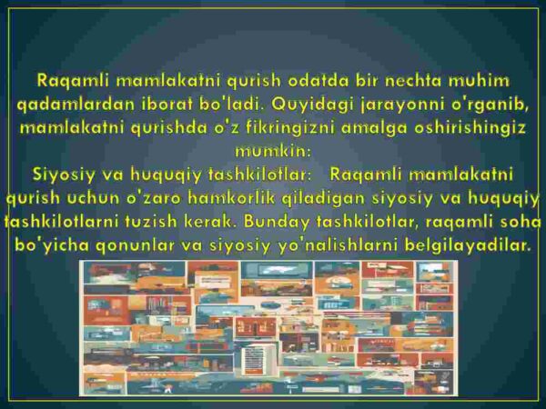 Raqamli mamlakatni qanday qurish mumkin - Image 2