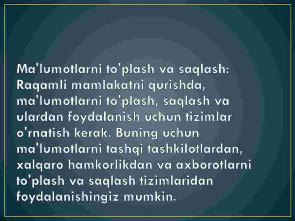 Raqamli mamlakatni qanday qurish mumkin - Image 4