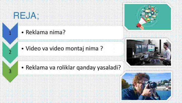 Reklama va roliklar yaratishga doir dasturiy vositalar - Image 2