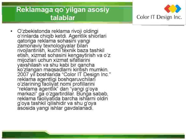 Reklama faoliatining mohiyati - Image 2
