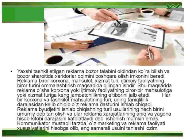 Reklama faoliatining mohiyati - Image 3