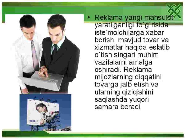 Reklama faoliatining mohiyati - Image 4