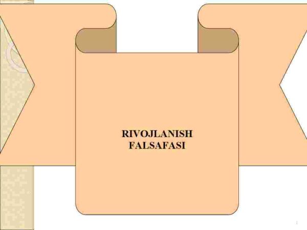 Rivojlanish falsafasi