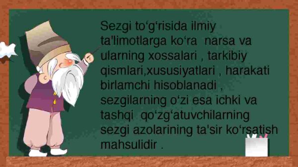Sezgi turlari va unig qonunyatlari - Image 3