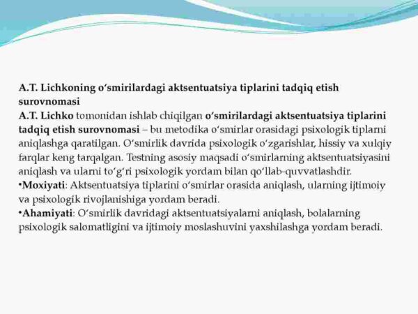 Shaxsdagi aktsentuatsiyalarni diagnostika - Image 4