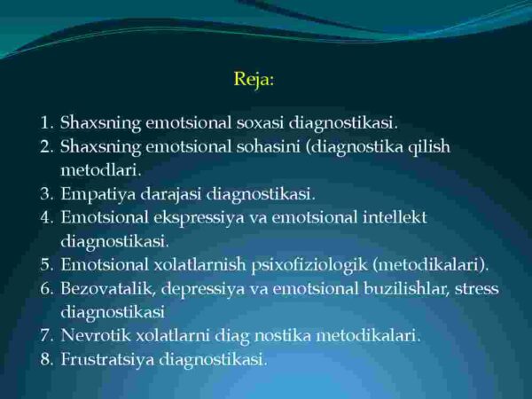 Shaxsning emotsional xolatlari psixodiagnostikasi - Image 2