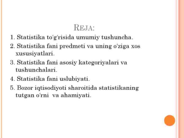 Statistika fanining predmeti va usullari - Image 2