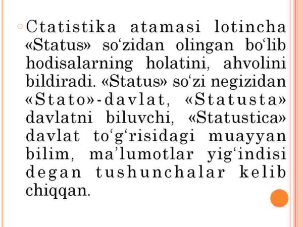 Statistika fanining predmeti va usullari - Image 3