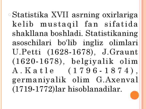 Statistika fanining predmeti va usullari - Image 4