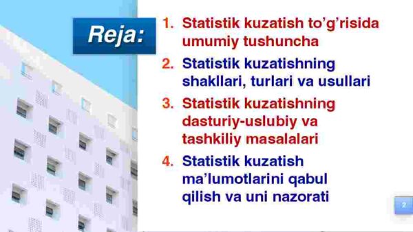 Statistik kuzatish uslubiyoti - Image 2