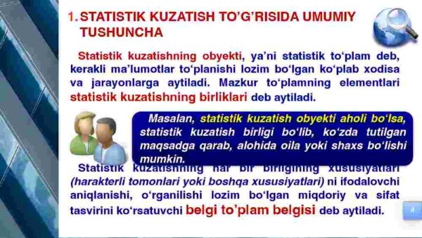 Statistik kuzatish uslubiyoti - Image 4