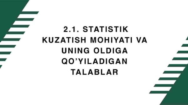Statistik kuzatish uslubiyati - Image 3