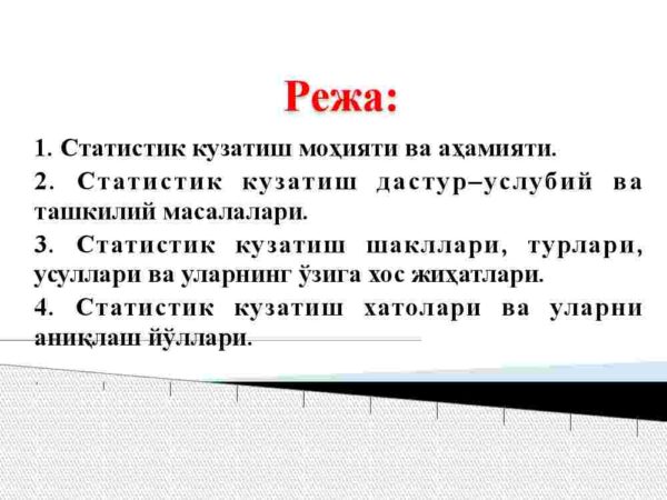 Statistik kuzatish - Image 2